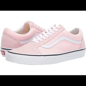 Blush/True White Vans Old Skool